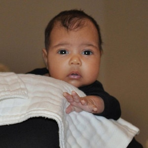 Baby North West, Kim Kardashian, Kanye West