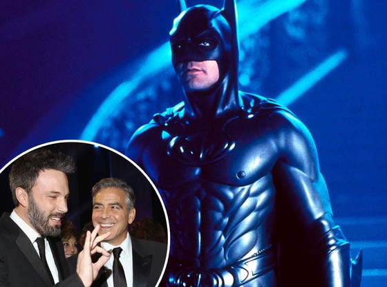 Batman and Robin, George Clooney, Ben Affleck Batman and Robin, George Clooney, Ben Affleck