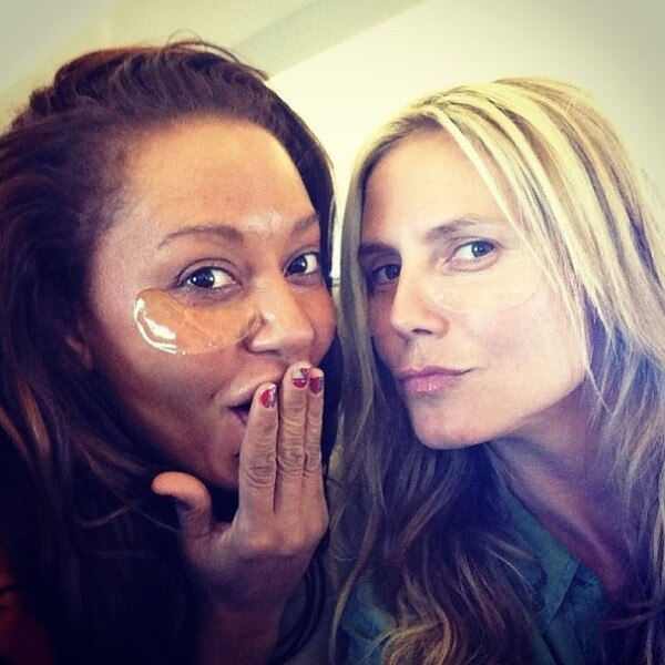 Heidi Klum, Mel B, Instagram Heidi Klum, Mel B, Instagram