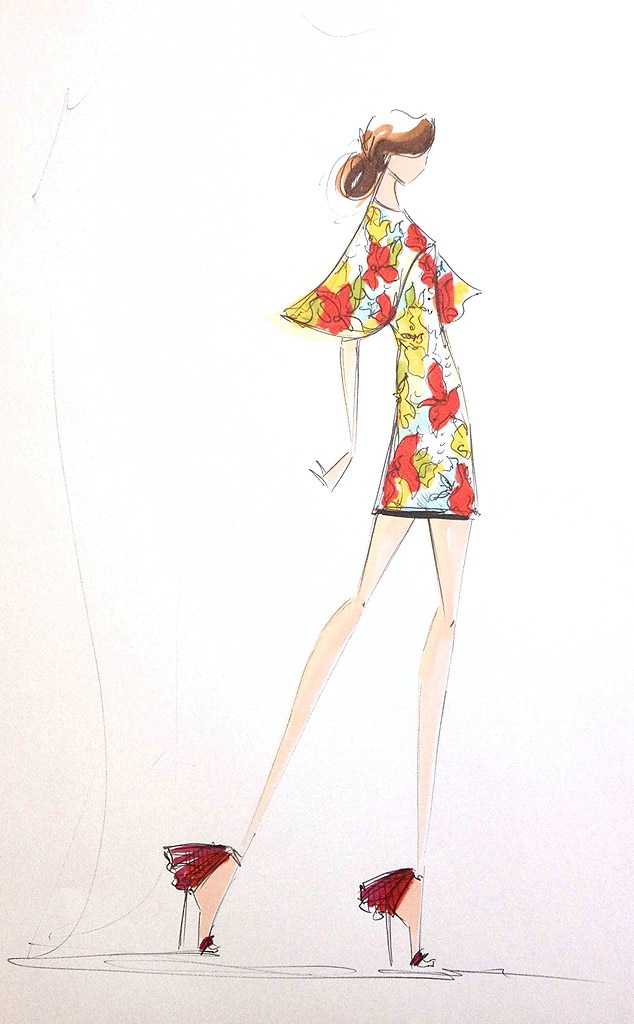 Christian Siriano, Sketches Christian Siriano, Sketches