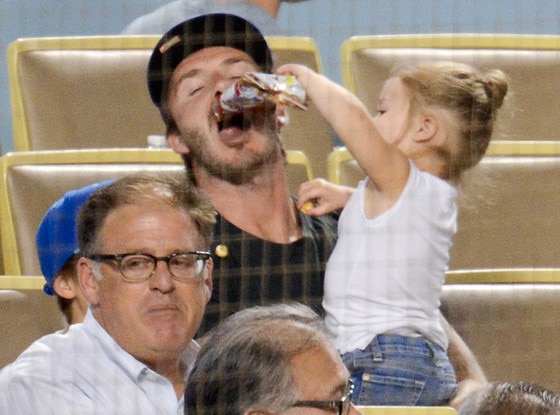 David Beckham, Harper Beckham David Beckham, Harper Beckham