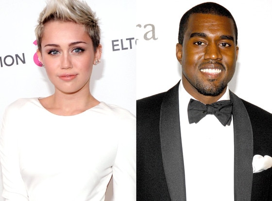 Miley Cyrus, Kanye West Miley Cyrus, Kanye West