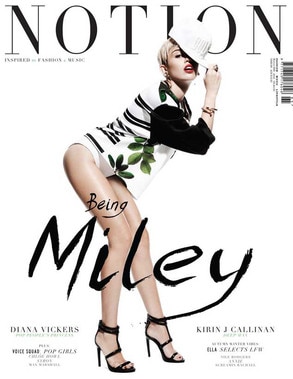 Miley Cyrus, Notion Magazine