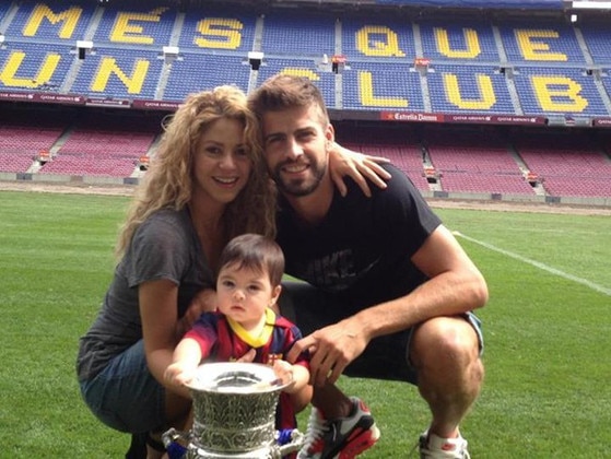 Shakira, Gerard Pique, Milan Pique Mebarak Shakira, Gerard Pique, Milan Pique Mebarak