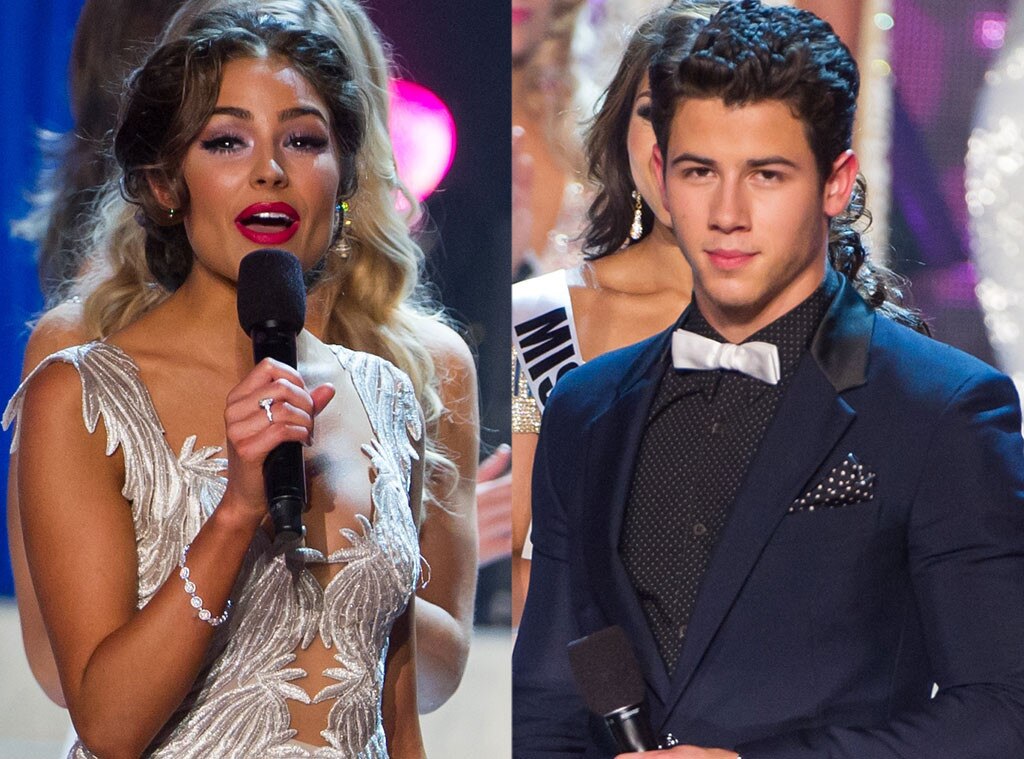 Olivia Culpo, Nick Jonas, Miss Universe 2012 Olivia Culpo, Nick Jonas, Miss Universe 2012