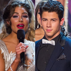 Olivia Culpo, Nick Jonas, Miss Universe 2012 Olivia Culpo, Nick Jonas, Miss Universe 2012