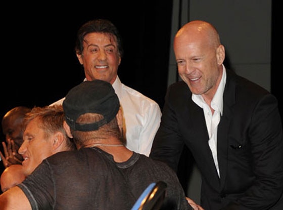 Sylvester Stallone, Bruce Willis