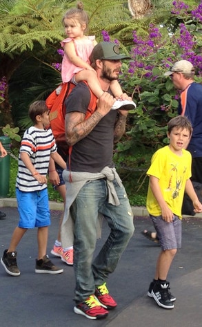 David Beckham, Harper Beckham, Romeo Beckham, Cruz Beckham David Beckham, Harper Beckham, Romeo Beckham, Cruz Beckham