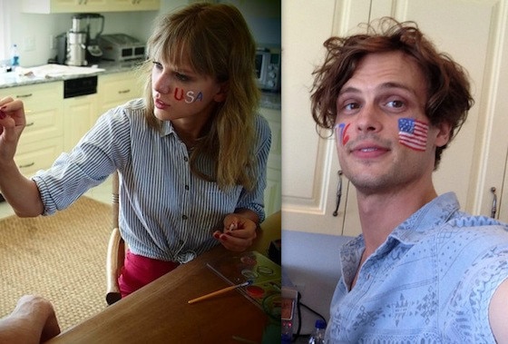 Taylor Swift, Matthew Gray Gubler Taylor Swift, Matthew Gray Gubler