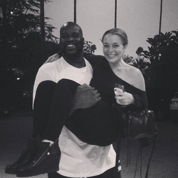 Shaq, Lindsay Lohan Shaq, Lindsay Lohan