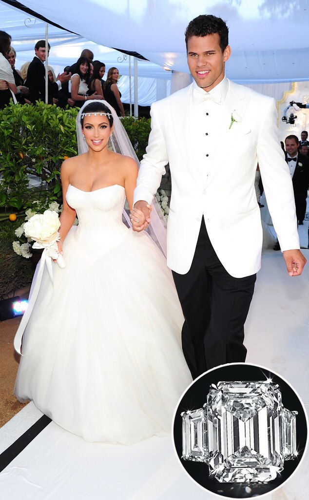 Kim Kardashian's Engagement Ring From Kris Humphries