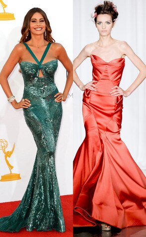 Emmy Awards, Sofia Vergara, Zac Posen Emmy Awards, Sofia Vergara, Zac Posen