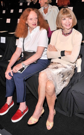 Grace Coddington, Anna Wintour Grace Coddington, Anna Wintour