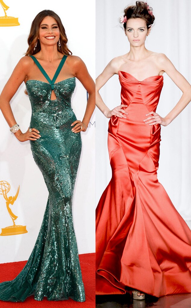 Emmy Awards, Sofia Vergara, Zac Posen Emmy Awards, Sofia Vergara, Zac Posen