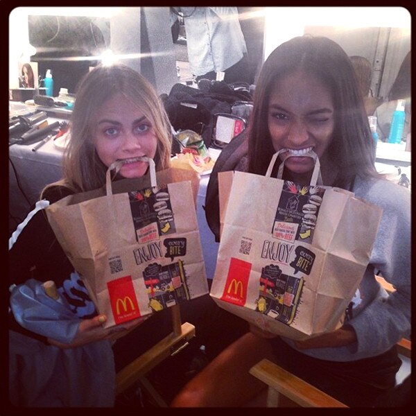 Cara Delevingne & Jourdan Dunn Cara Delevingne & Jourdan Dunn
