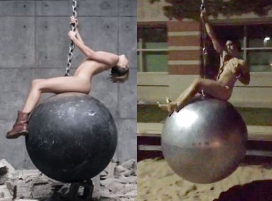 Miley Cyrus, Wrecking Ball, Niko Pilalis Miley Cyrus, Wrecking Ball, Niko Pilalis