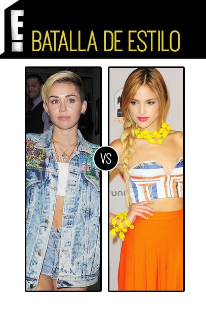 batalla Miley Cyrus, Eiza González batalla Miley Cyrus, Eiza González
