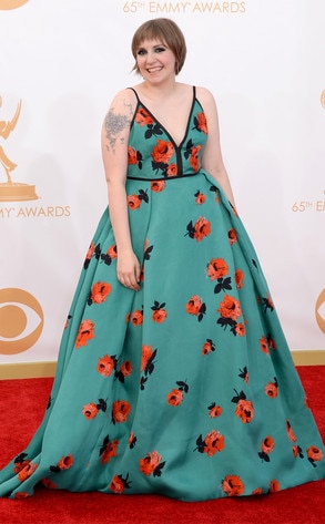 Lena Dunham, Emmy Awards, 2013 Lena Dunham, Emmy Awards, 2013