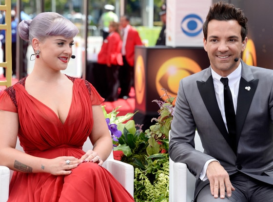 Kelly Osbourne, George Kotsiopoulos, Emmy Awards 2013 Kelly Osbourne, George Kotsiopoulos, Emmy Awards 2013
