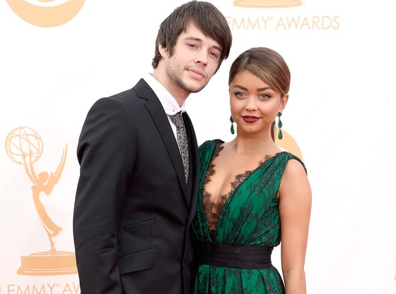 Matt Prokop, Sarah Hyland, Emmy Awards, 2013 Matt Prokop, Sarah Hyland, Emmy Awards, 2013