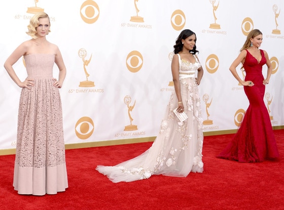 January Jones, Kerry Washington, Sofia Vergara, Emmy Awards January Jones, Kerry Washington, Sofia Vergara, Emmy Awards