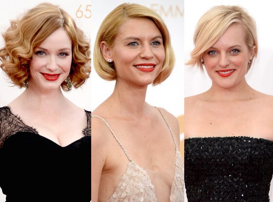 Tomato Red Lips, Claire Danes, Christina Hendricks, Elizabeth Moss Tomato Red Lips, Claire Danes, Christina Hendricks, Elizabeth Moss