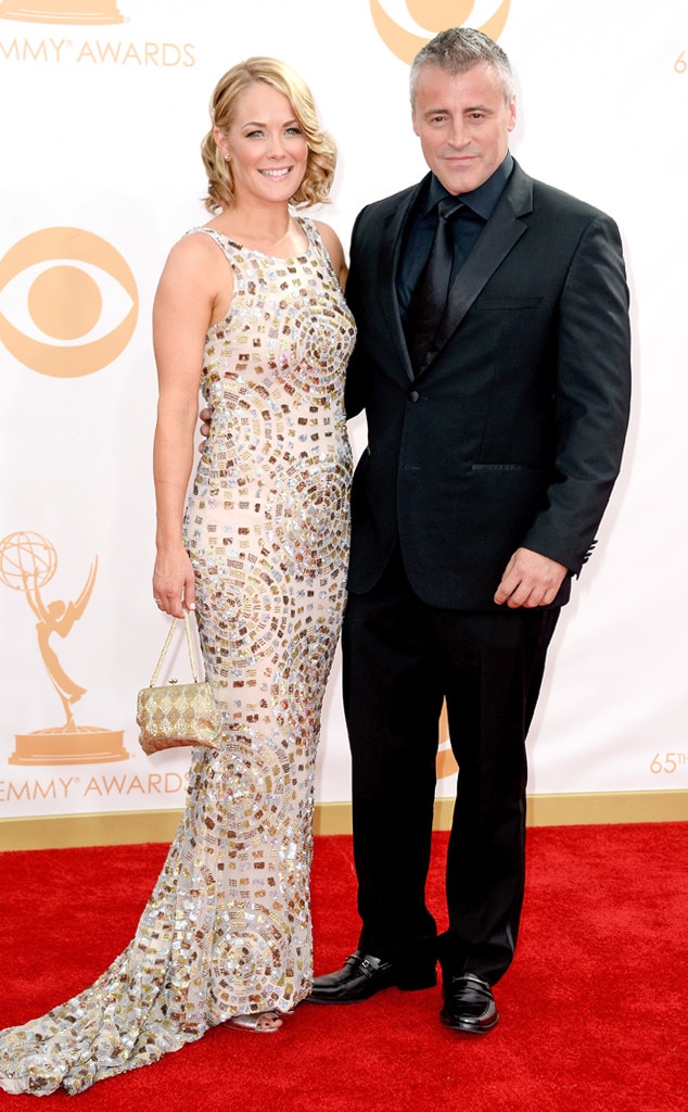 Matt LeBlanc, Andrea Anders, Emmy Awards, 2013 Matt LeBlanc, Andrea Anders, Emmy Awards, 2013
