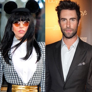 Lady Gaga, Adam Levine Lady Gaga, Adam Levine