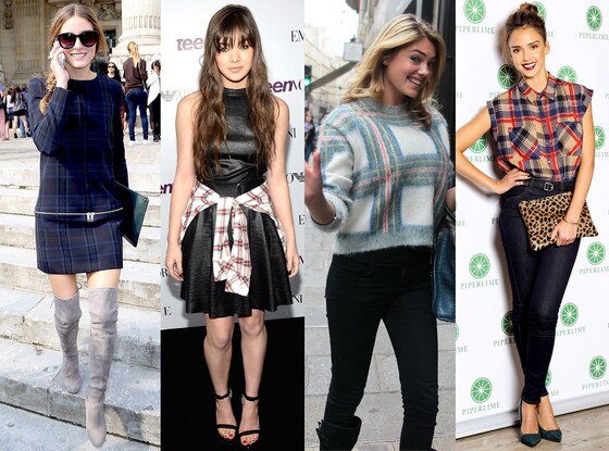 Celebs in Plaid Celebs in Plaid