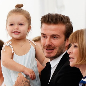 David Beckham, Harper, Anna Wintour David Beckham, Harper, Anna Wintour