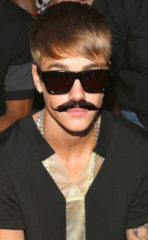 Justin Bieber Mustache Justin Bieber Mustache