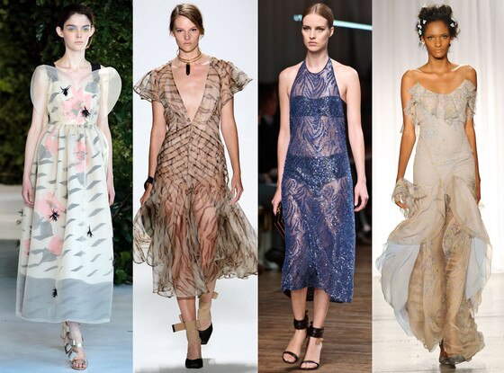 Sheer Trend, Fashion Week Sheer Trend, Fashion Week