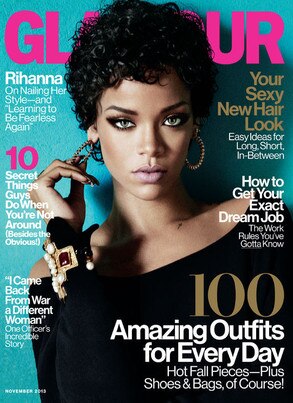 Rihanna, Glamour Magazine Rihanna, Glamour Magazine