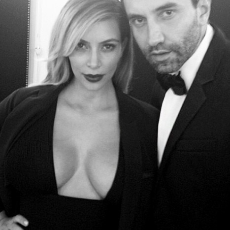 Kim Kardashian, Riccardo Tisci Kim Kardashian, Riccardo Tisci