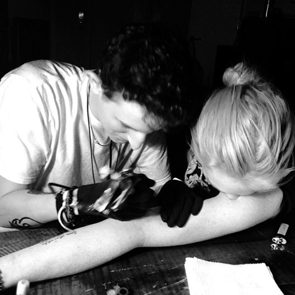 Lindsay Lohan, Tattoo, Instagram Lindsay Lohan, Tattoo, Instagram