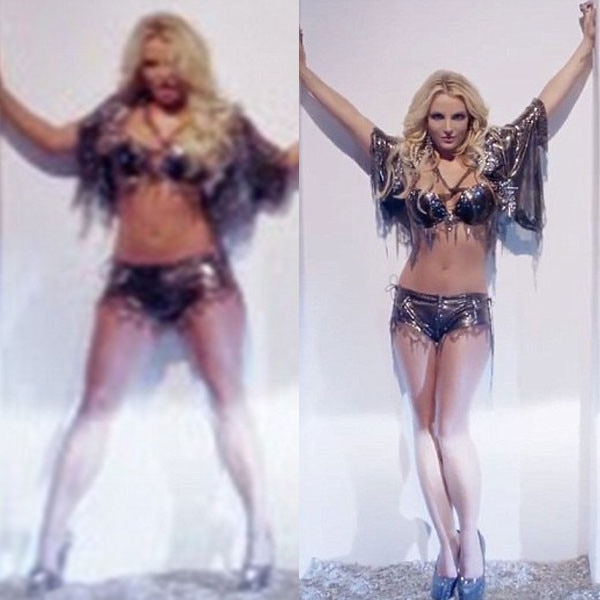 Britney Spears, Photoshop Video Grabs Britney Spears, Photoshop Video Grabs