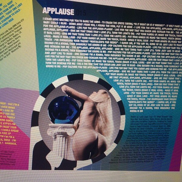 Lady Gaga, ARTPOP, Instagram Lady Gaga, ARTPOP, Instagram