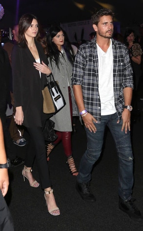 Kendall Jenner, Kylie Jenner, Scott Disick Kendall Jenner, Kylie Jenner, Scott Disick