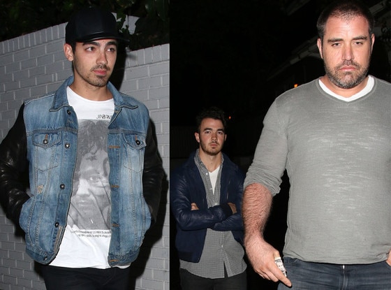 Kevin Jonas, Joe Jonas, sober coach, Mike Bayer Kevin Jonas, Joe Jonas, sober coach, Mike Bayer