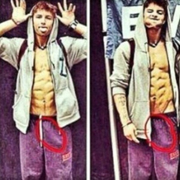 Drew Chadwick, Emblem3, pênis, Instagram Drew Chadwick, Emblem3, pênis, Instagram