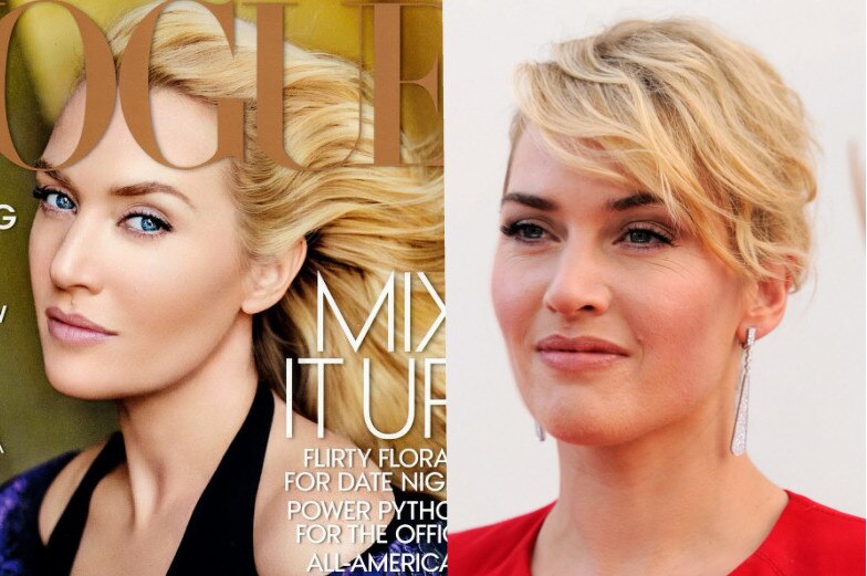 Kate Winslet, Vogue Photoshop