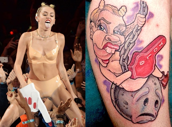Miley Cyrus, Tattoo Miley Cyrus, Tattoo