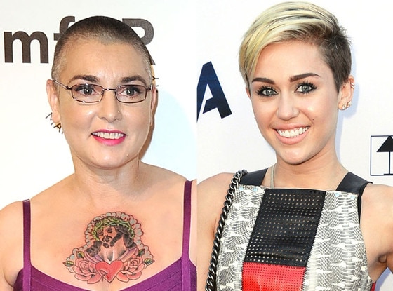 Miley Cyrus, Sinead O Miley Cyrus, Sinead O