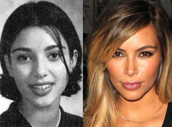Kim Kardashian antes e depois da fama Kim Kardashian antes e depois da fama