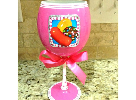 Candy Crush, Wine glass Candy Crush, Wine glass