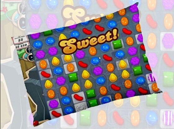 Candy Crush, Pillow Case Candy Crush, Pillow Case