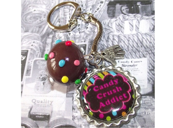 Candy Crush, Keychain Candy Crush, Keychain