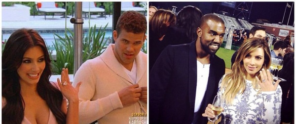 Kim Kardashian, Kris Humphries, Kanye West Kim Kardashian, Kris Humphries, Kanye West