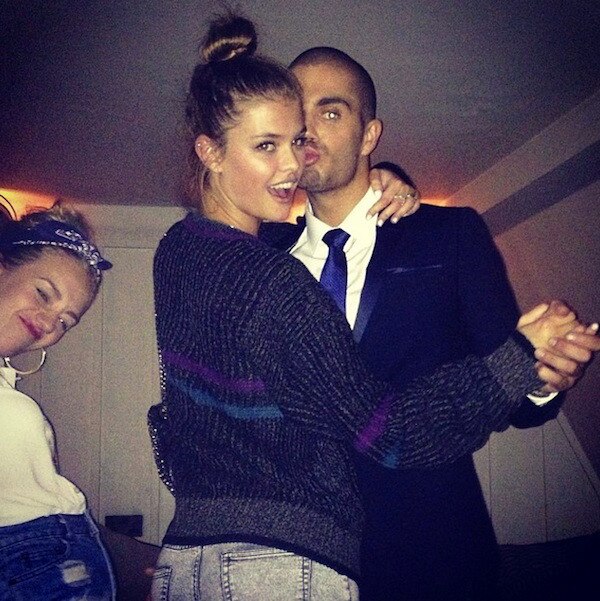 Max George, Nina Agdal Max George, Nina Agdal