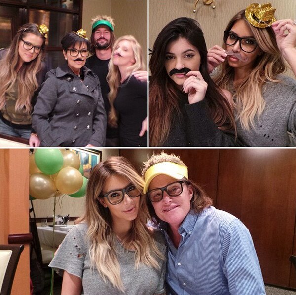 Kim Kardashian, Kendall Jenner, Bruce Jenner, Instagram Kim Kardashian, Kendall Jenner, Bruce Jenner, Instagram